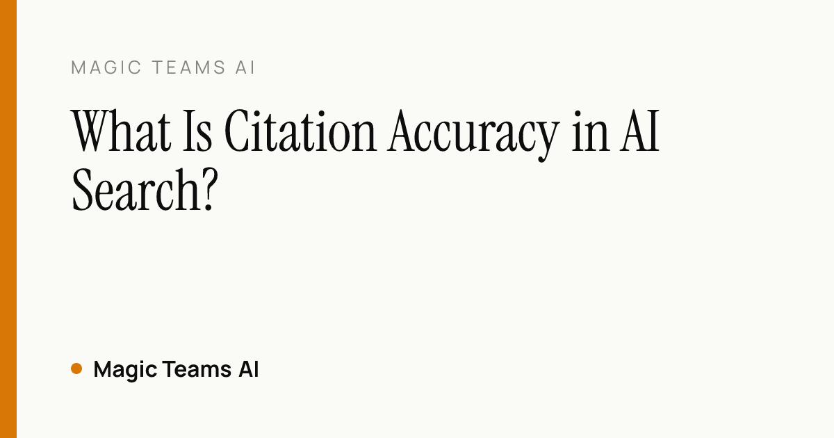 Citation accuracy test sorting an AI answer's cited claim into supported, stretched, or wrong states